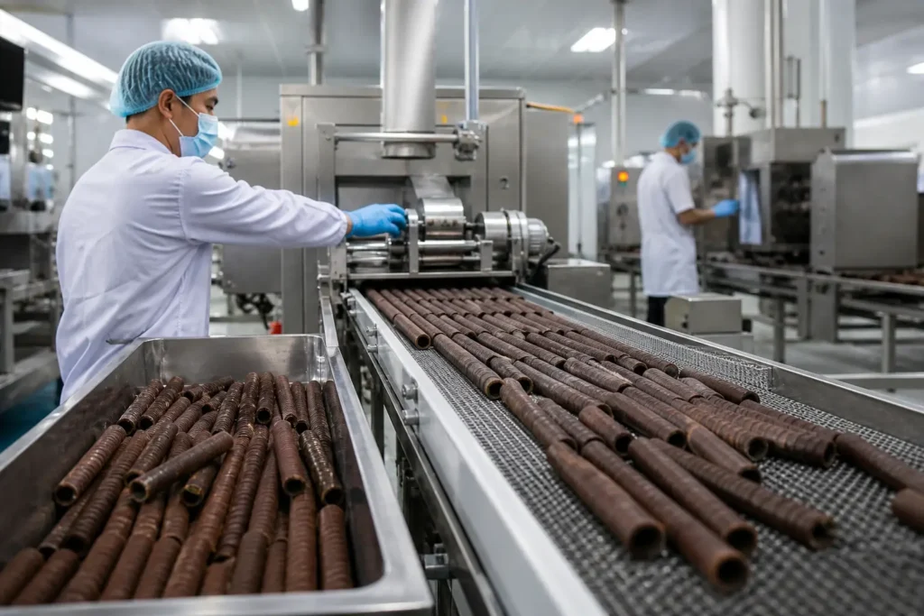 snacks production machines