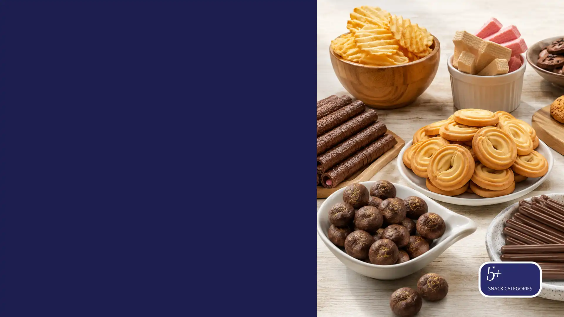 Desktop Hero Banner of Production result from Zyluc's private label snack foods
