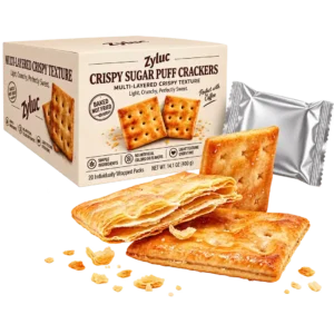 Zyluc Crispy Sugar Puff Crackers