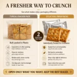 Zyluc Crispy Sugar Puff Crackers Better Crunch