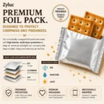 Zyluc Crispy Sugar Puff Crackers Premium Foil Pack