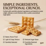 Zyluc Crispy Sugar Puff Crackers Premium Foil Pack