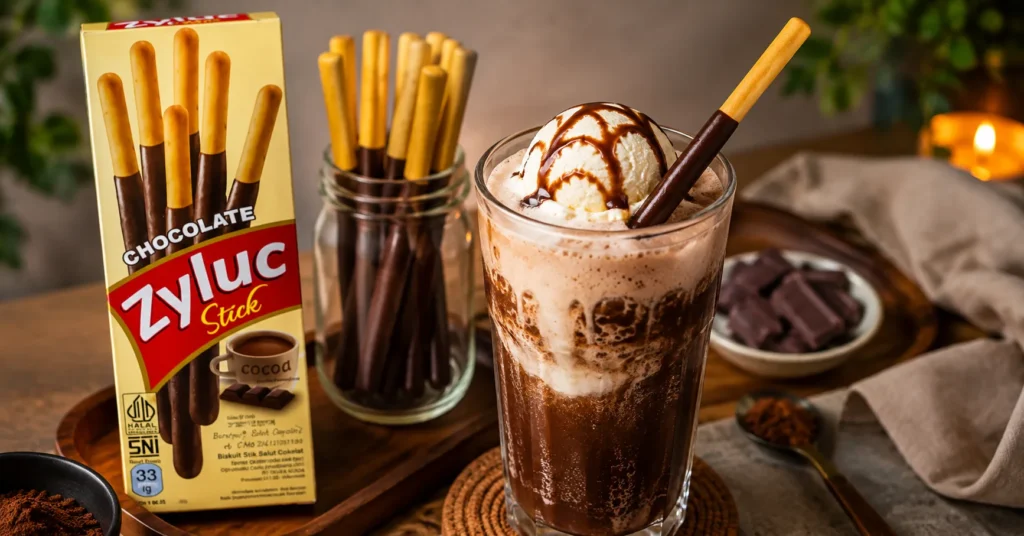 biscuit sticks chocolate dip