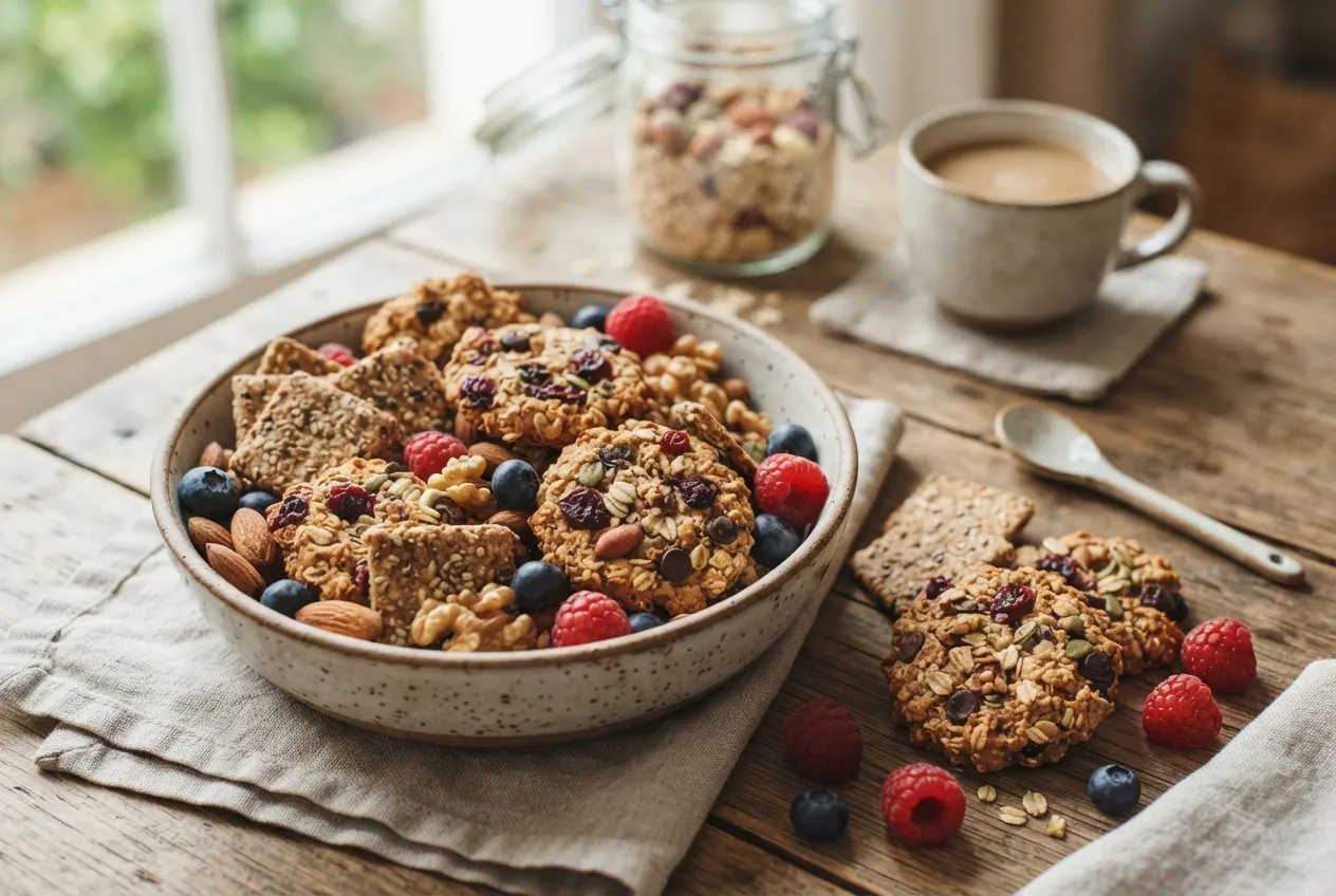 Healthy breakfast cookies